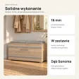 Szafka na buty 85 cm z siedziskiem – Dąb Sonoma