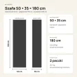 Szafa do przedpokoju 50 cm z lustrem, 180 cm – Kaszmir