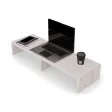 Podwójna podstawka pod monitor - Sosna