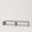 Podwójna podstawka pod monitor - Szara