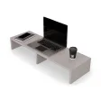 Podwójna podstawka pod monitor - Szara