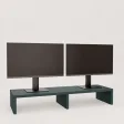 Podwójna podstawka pod monitor - Zielony