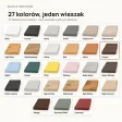 Wieszak ażurowy - Orzech - Na ubrania