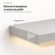 Półka wisząca LED - Szara