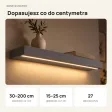Półka wisząca LED - Grafit