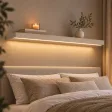 Półka wisząca LED - Cappuccino