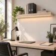 Półka wisząca LED - Dąb Sonoma