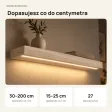 Półka wisząca LED - Dąb Sonoma