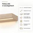 Półka wisząca LED - Dąb Sonoma