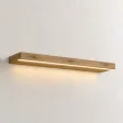 Półka wisząca LED - Dąb Kamienny