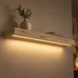 Półka wisząca LED - Dąb Kamienny