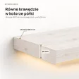 Półka wisząca LED - Sosna