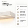 Półka wisząca LED - Sosna