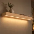 Półka wisząca LED - Buk