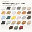 Półka wisząca LED - Orzech