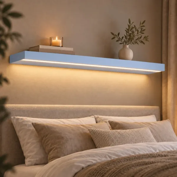 Półka wisząca LED - Niebieski