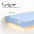Półka wisząca LED - Niebieski