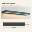 Półka wisząca LED - Zielony