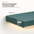 Półka wisząca LED - Zielony
