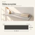Półka wisząca - Szara