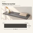 Półka wisząca - Grafit