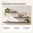 Półka wisząca - Grafit