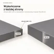 Półka wisząca - Grafit