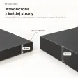 Półka wisząca - Czarna