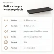 Półka wisząca - Czarna