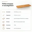 Półka wisząca - Dąb Złoty
