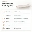 Półka wisząca - Sosna