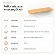 Półka wisząca - Buk