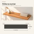 Półka wisząca - Olcha