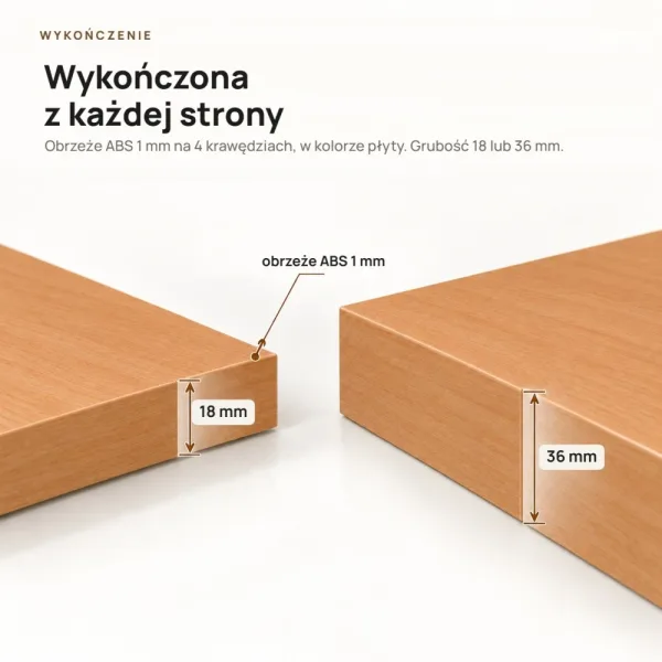 Półka wisząca - Olcha