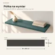 Półka wisząca - Zielona