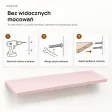 Półka wisząca - Różowa