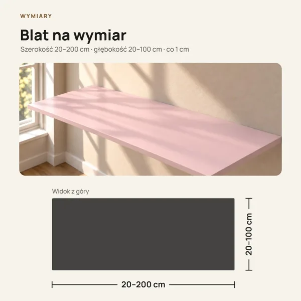 Blat - Różowy