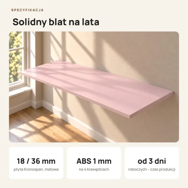 Blat - Różowy