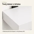 Półka loftowa - Biała