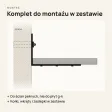 Półka loftowa - Szara