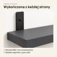 Półka loftowa - Grafit