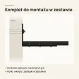 Półka loftowa - Czarna