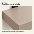 Półka loftowa - Cappuccino