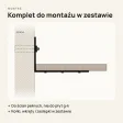 Półka loftowa - Dąb Sonoma