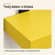 Półka loftowa - Żółta