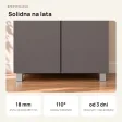 Szafa podwójna - Grafit