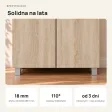 Szafa podwójna - Dąb Sonoma