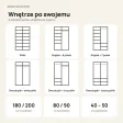 Szafa podwójna - Dąb Złoty