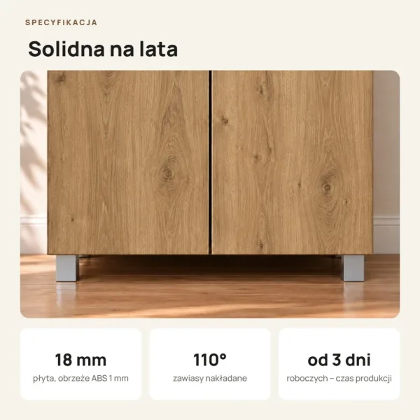 Szafa podwójna - Dąb Kamienny