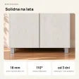 Szafa podwójna - Sosna
